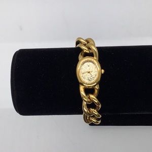 Diane Von Furstenberg Gold Chain Watch